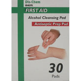 Wipes Alcohol 30's 5x5cm